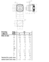 Panelmonteret stikkontakt