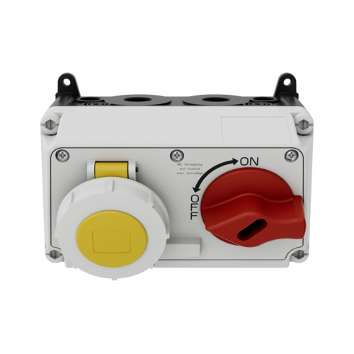 MENNEKES Vægmonteret stikkontakt DUO 7620 images3d