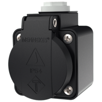 MENNEKES  Vægmonteret stikkontakt SCHUKO® 10120