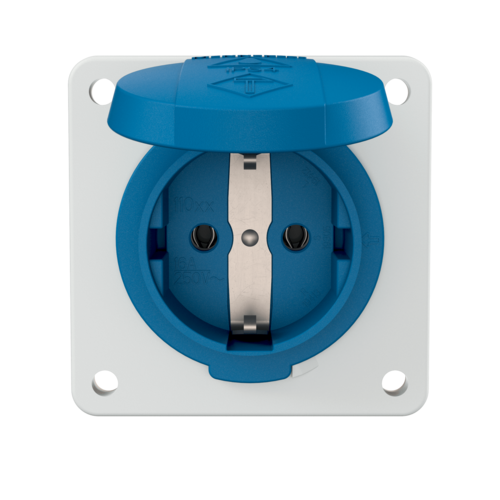 MENNEKES Panelmonteret stikkontakt SCHUKO® 11031F images3d