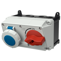 MENNEKES  Vægmonteret stikkontakt DUO 7623