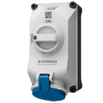 MENNEKES Vægmonteret stikkontakt DUOi 5613409G