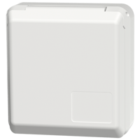 MENNEKES  Cepex Panelmonteret stikkontakt, ren hvid 4263
