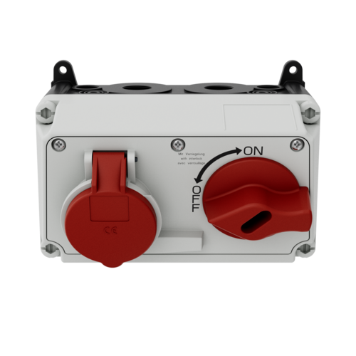 MENNEKES Vægmonteret stikkontakt DUO 7616 images3d