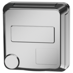 MENNEKES Cepex Panelmonteret stikkontakt, hvid aluminium 4479