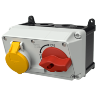 MENNEKES  Vægmonteret stikkontakt DUO 7602