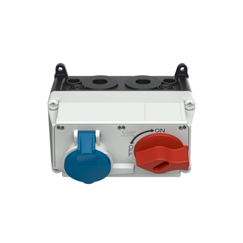 MENNEKES Vægmonteret stikkontakt DUO 7603 images3d