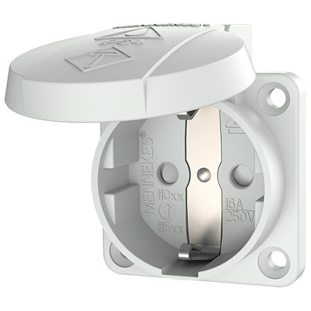 MENNEKES Panelmonteret stikkontakt SCHUKO® 11080