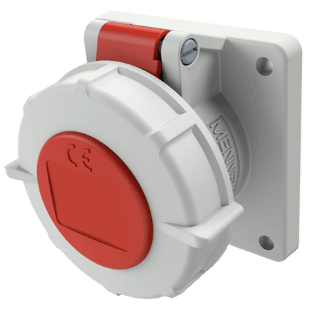 MENNEKES Panelmonteret stikkontakt med TwinCONTACT 1709