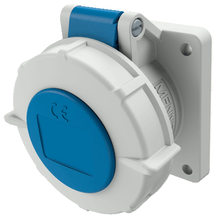 MENNEKES Panelmonteret stikkontakt med TwinCONTACT 1711