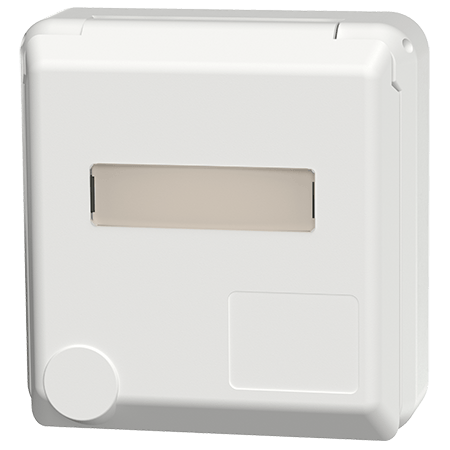 MENNEKES Cepex Panelmonteret stikkontakt, ren hvid 4237