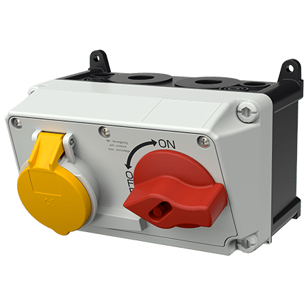 MENNEKES Vægmonteret stikkontakt DUO 7602