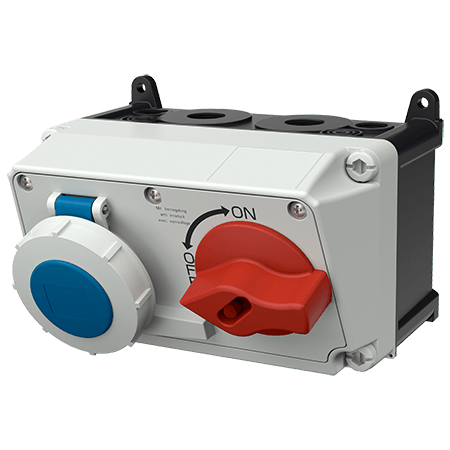 MENNEKES Vægmonteret stikkontakt DUO 7629