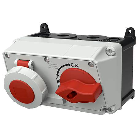 MENNEKES Vægmonteret stikkontakt DUO 7636